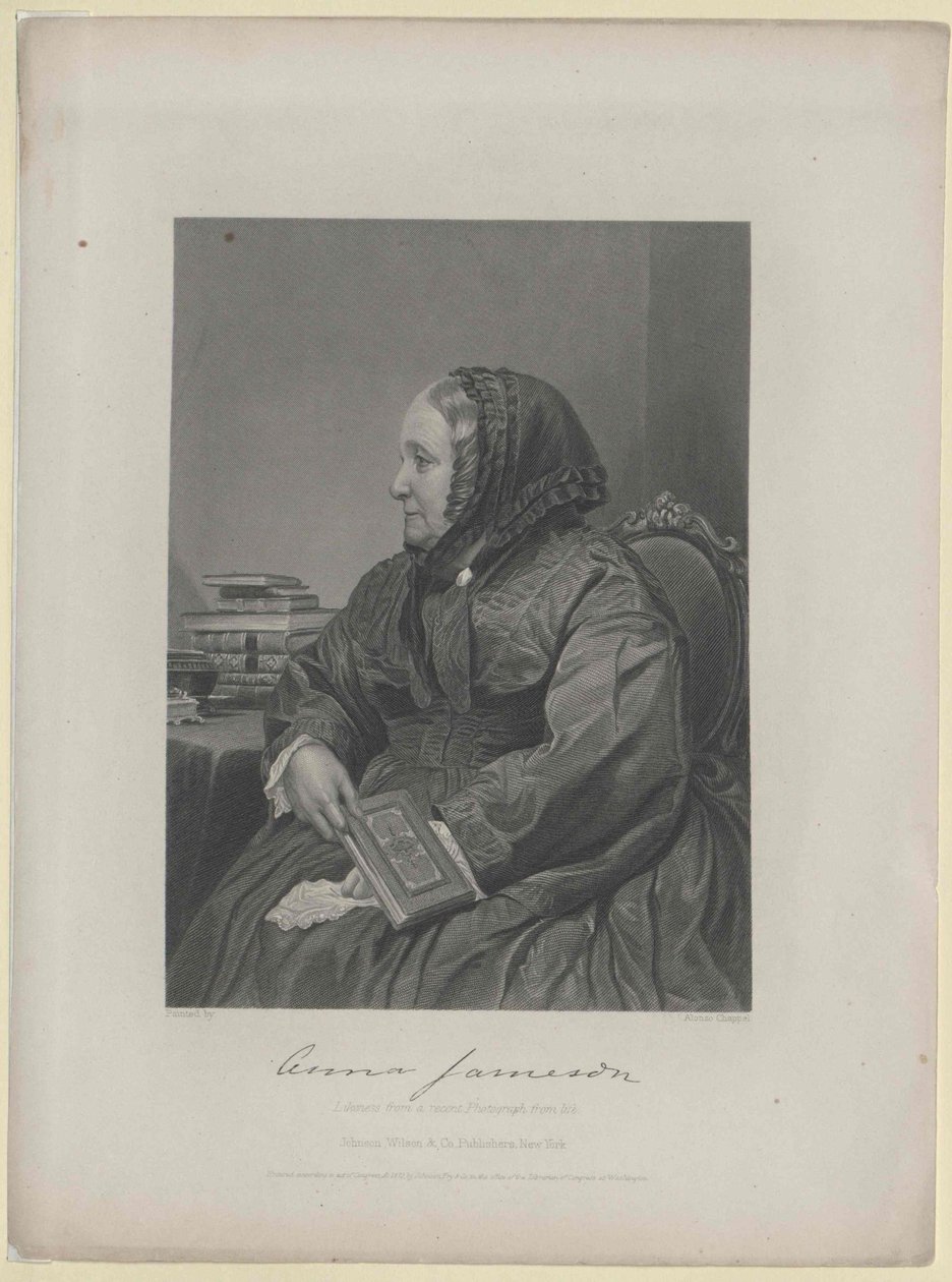 Anna Brownell Jameson alkotó: Artist Unknown