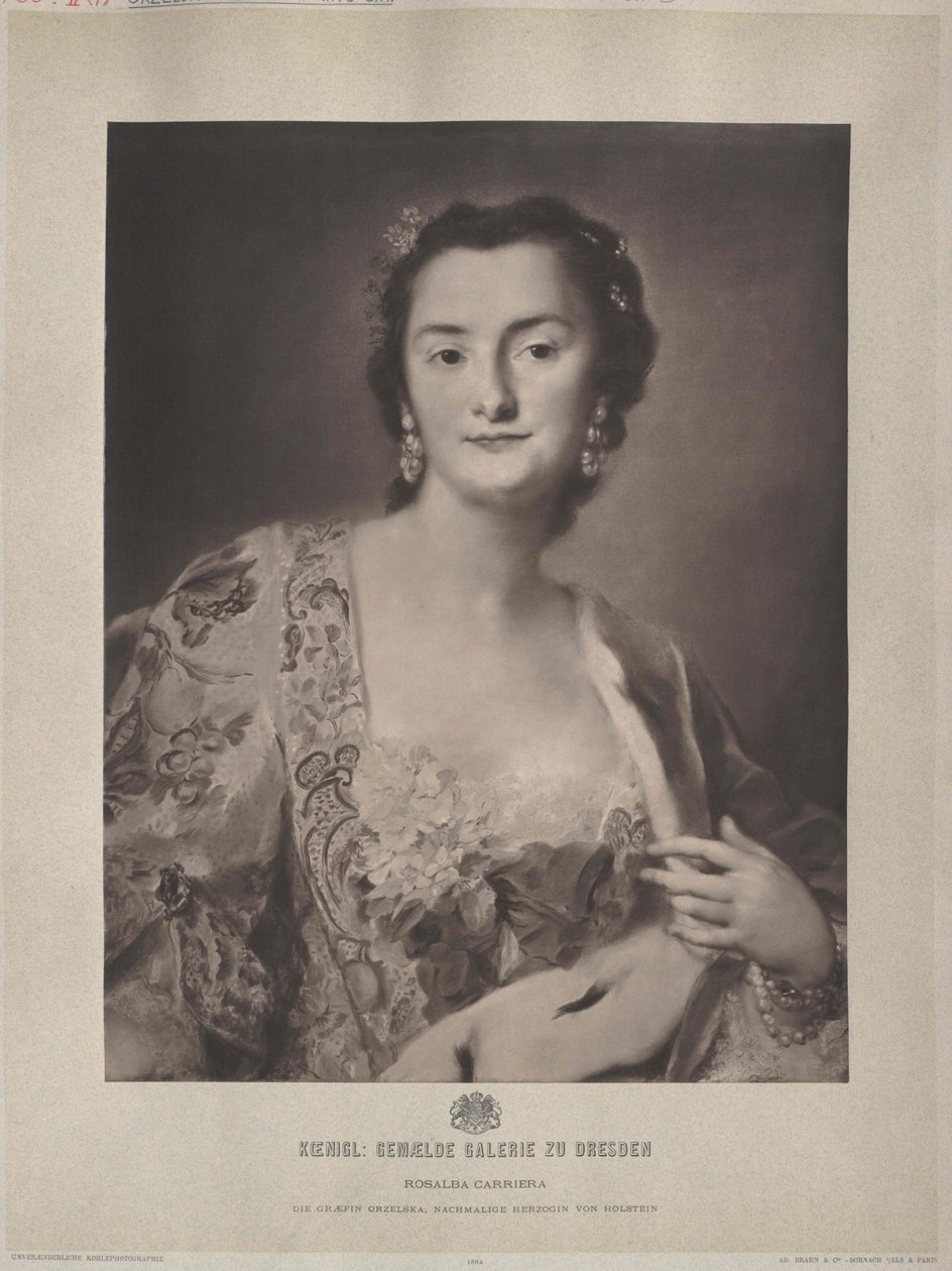 Anna Caroline Orzelska grófnő alkotó: Artist Unknown