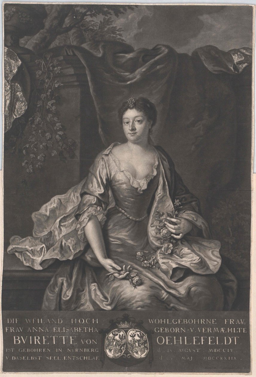 Anna Elisabeth Buirette-Oehlefeld alkotó: Artist Unknown