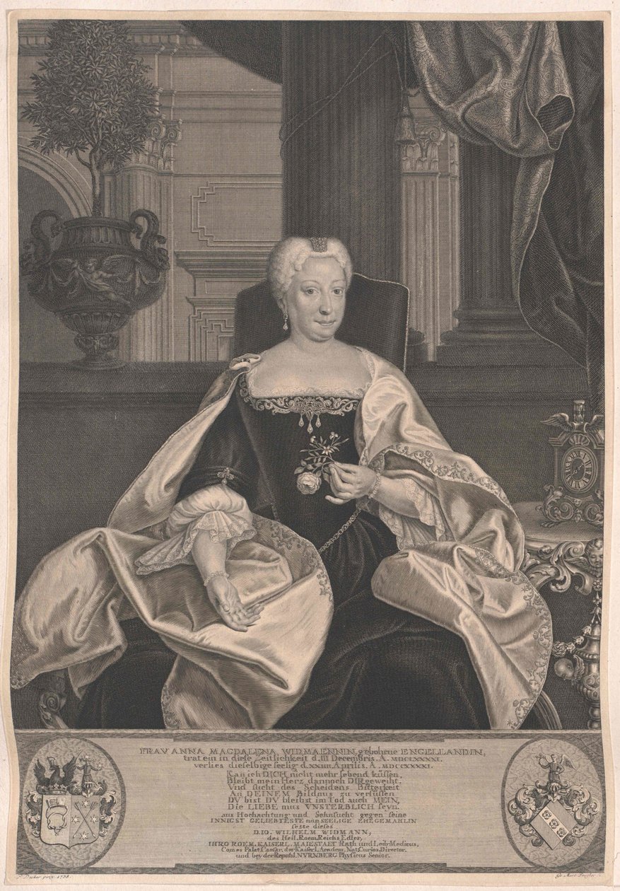 Anna Magdalene Engelland alkotó: Artist Unknown