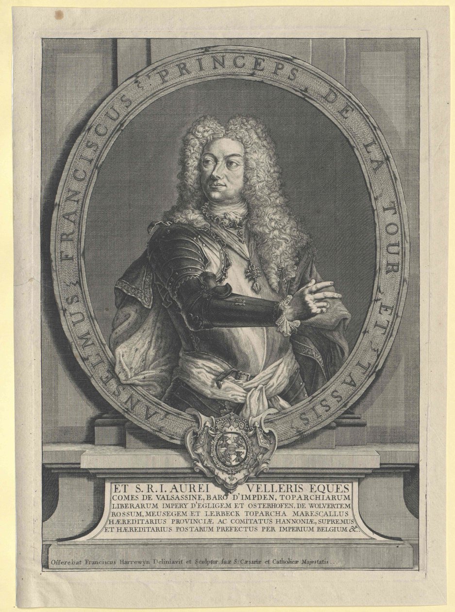 Anselm Franz gróf Thurn és Taxis alkotó: Artist Unknown