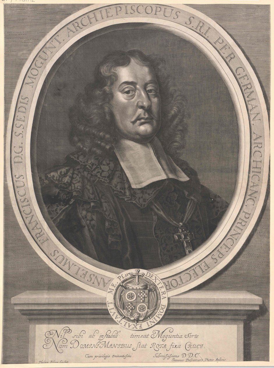 Anselm Franz von Ingelheim (nyomtatás) alkotó: Artist Unknown