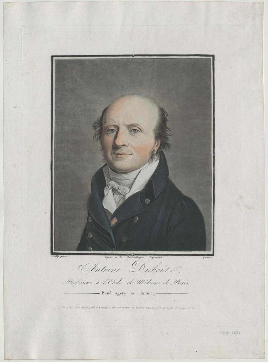 Antoine Baron Dubois (nyomtatás) alkotó: Artist Unknown