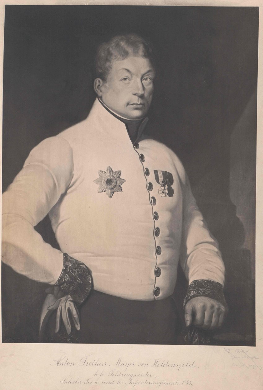 Anton báró Mayer von Heldensfeld alkotó: Artist Unknown