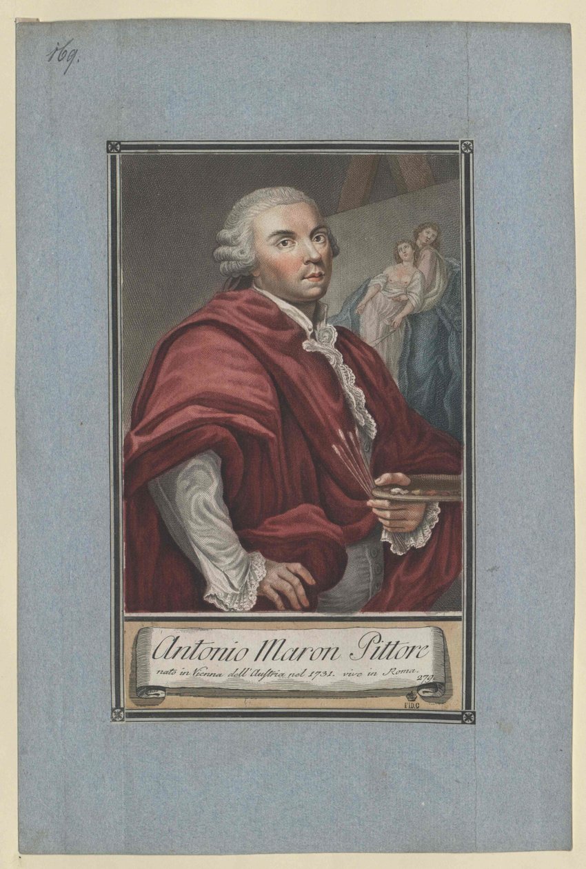 Anton von Maro alkotó: Artist Unknown