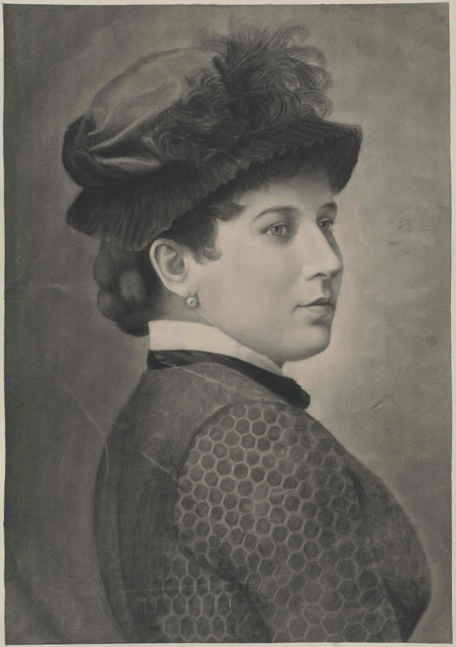 Antonie Schlaeger (nyomtatás) alkotó: Artist Unknown