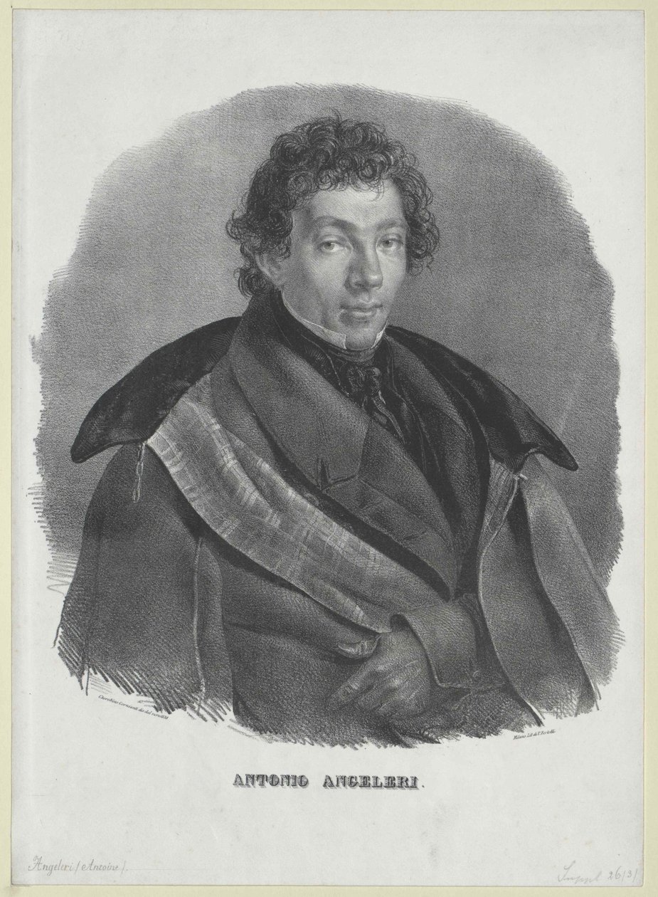 Antonio Angeleri (nyomtatás) alkotó: Artist Unknown