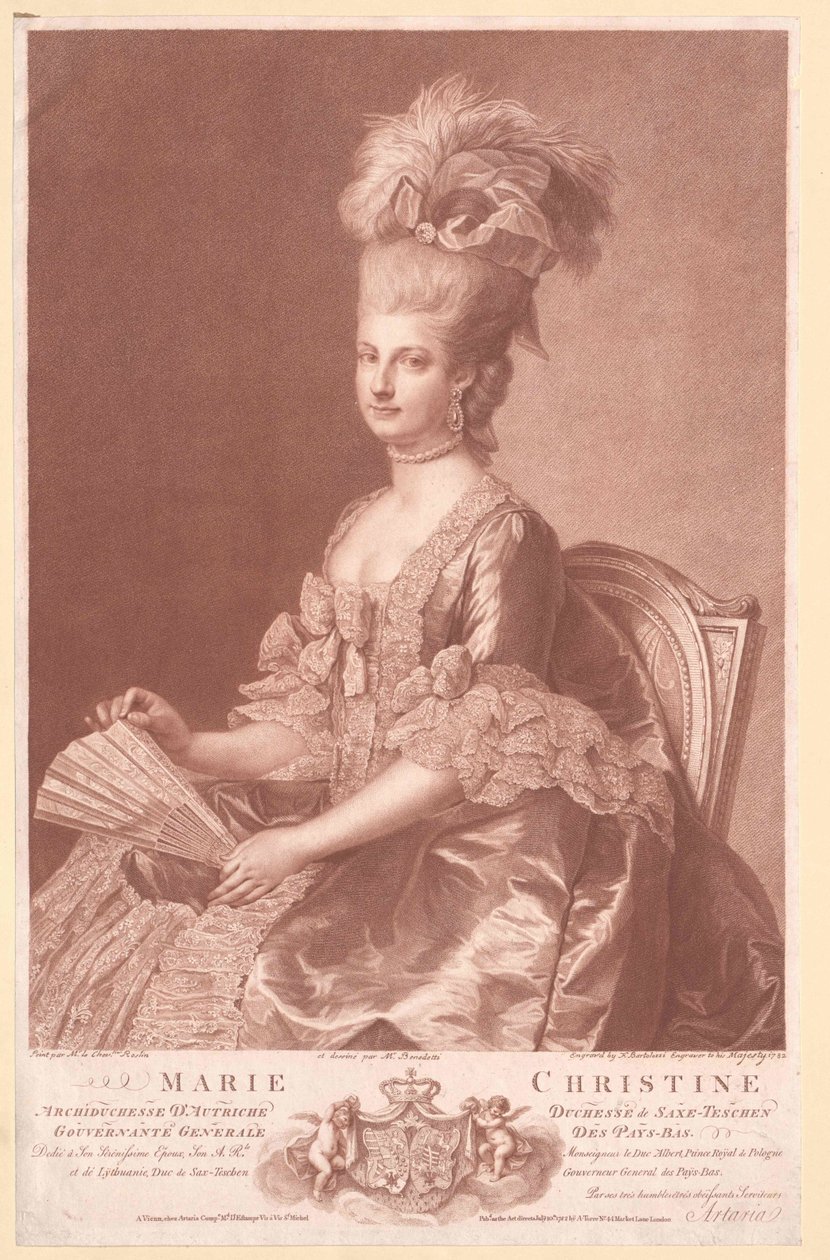 Marie Christine osztrák főhercegnő alkotó: Artist Unknown