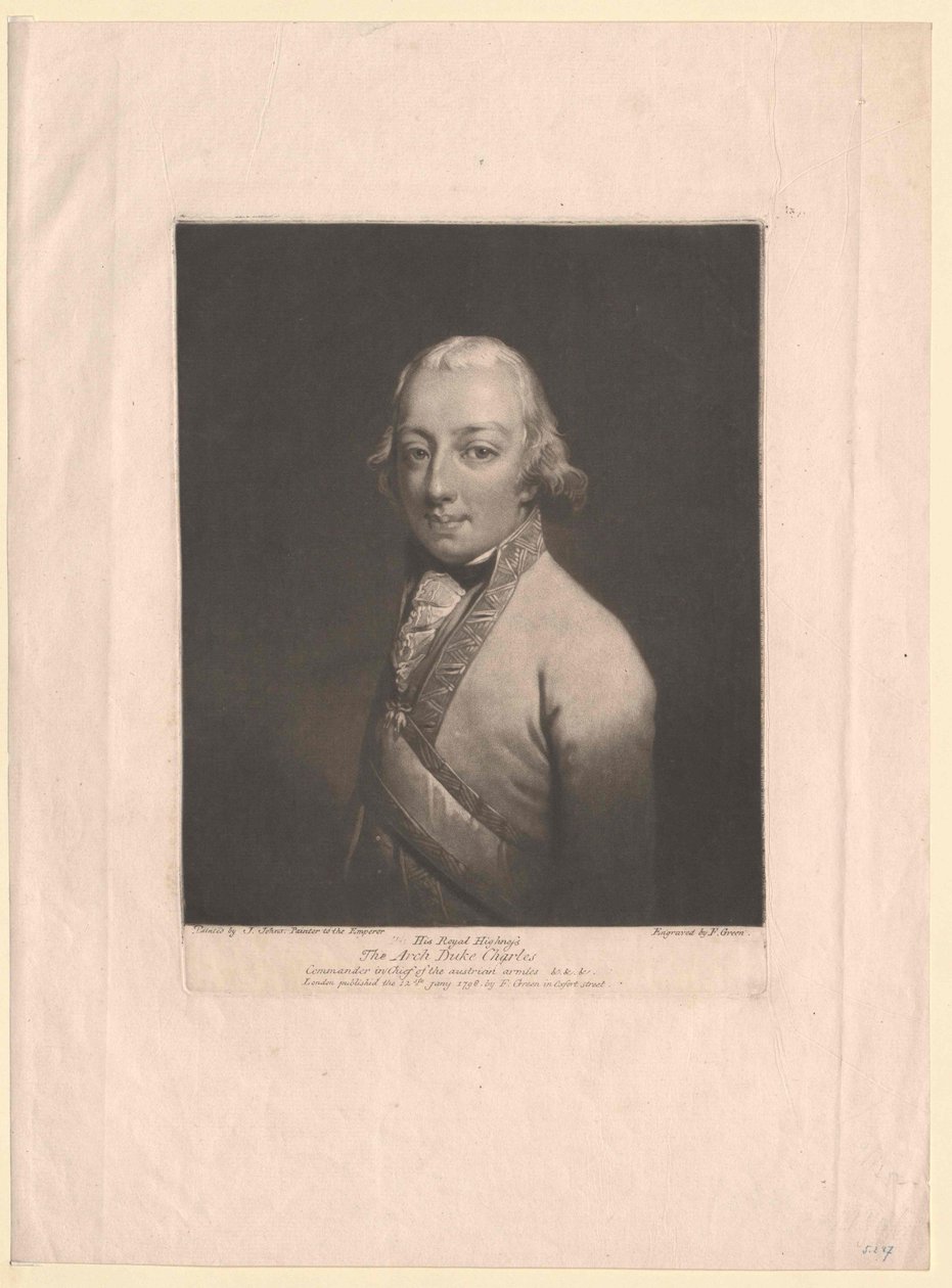 Karl osztrák főherceg alkotó: Artist Unknown