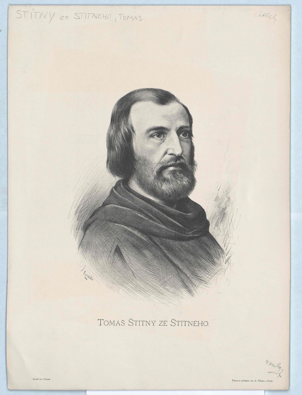 Tomas Sititny ze Sitetneho osztrák főherceg (nyomtatás) alkotó: Artist Unknown