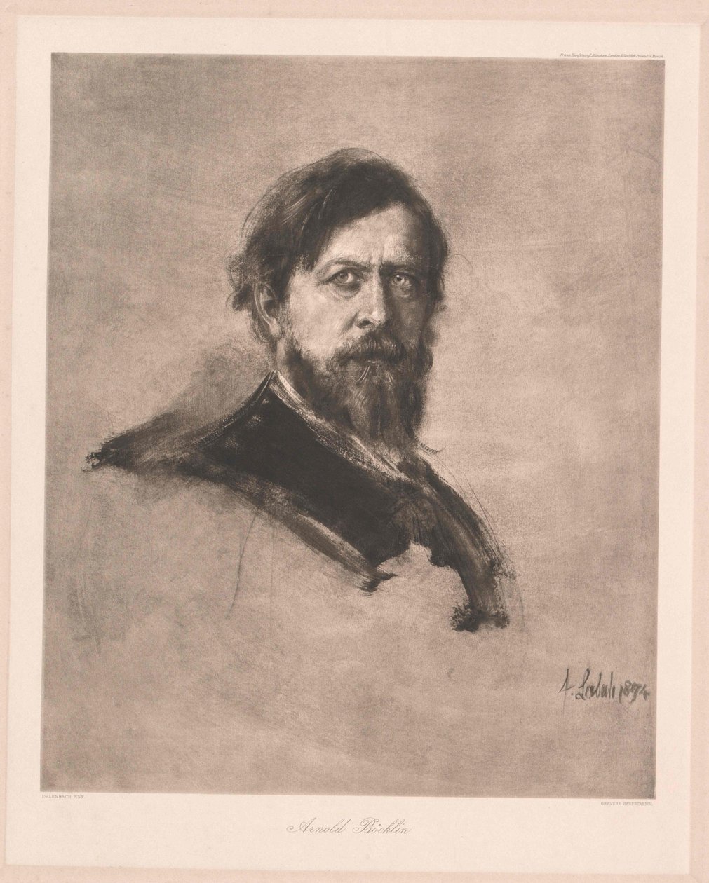Arnold Boecklin alkotó: Artist Unknown