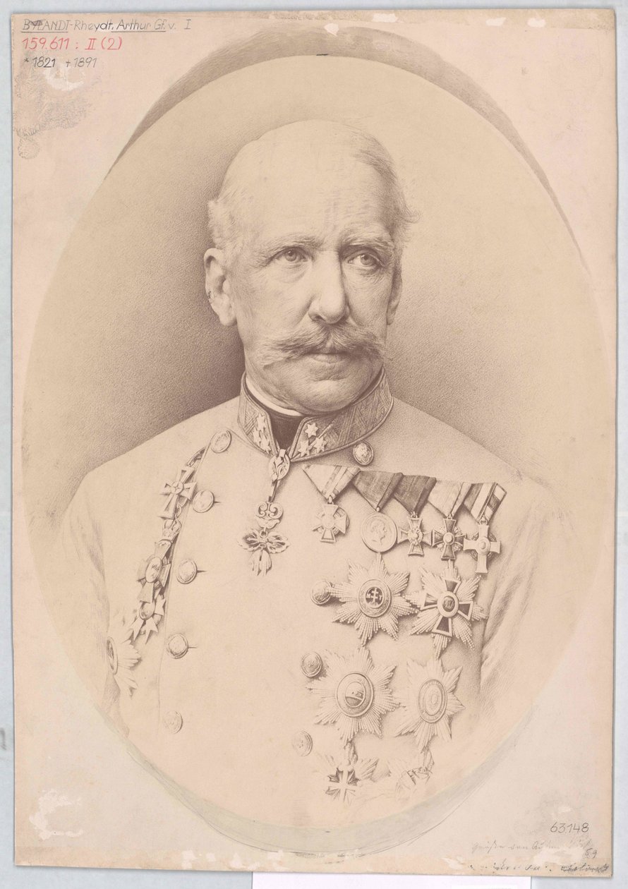 Arthur Bylandt-Rheydt grófja alkotó: Artist Unknown