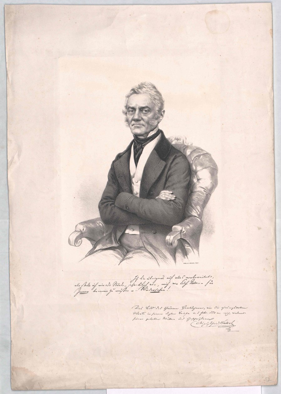 August Frederick Walzel alkotó: Artist Unknown