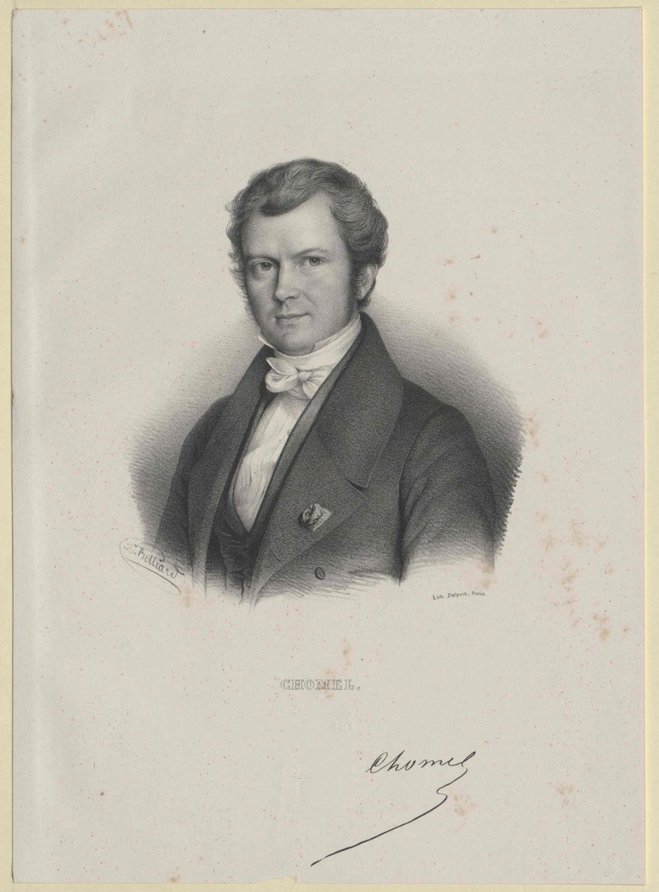 Auguste-Francois Chomel (nyomtatás) alkotó: Artist Unknown