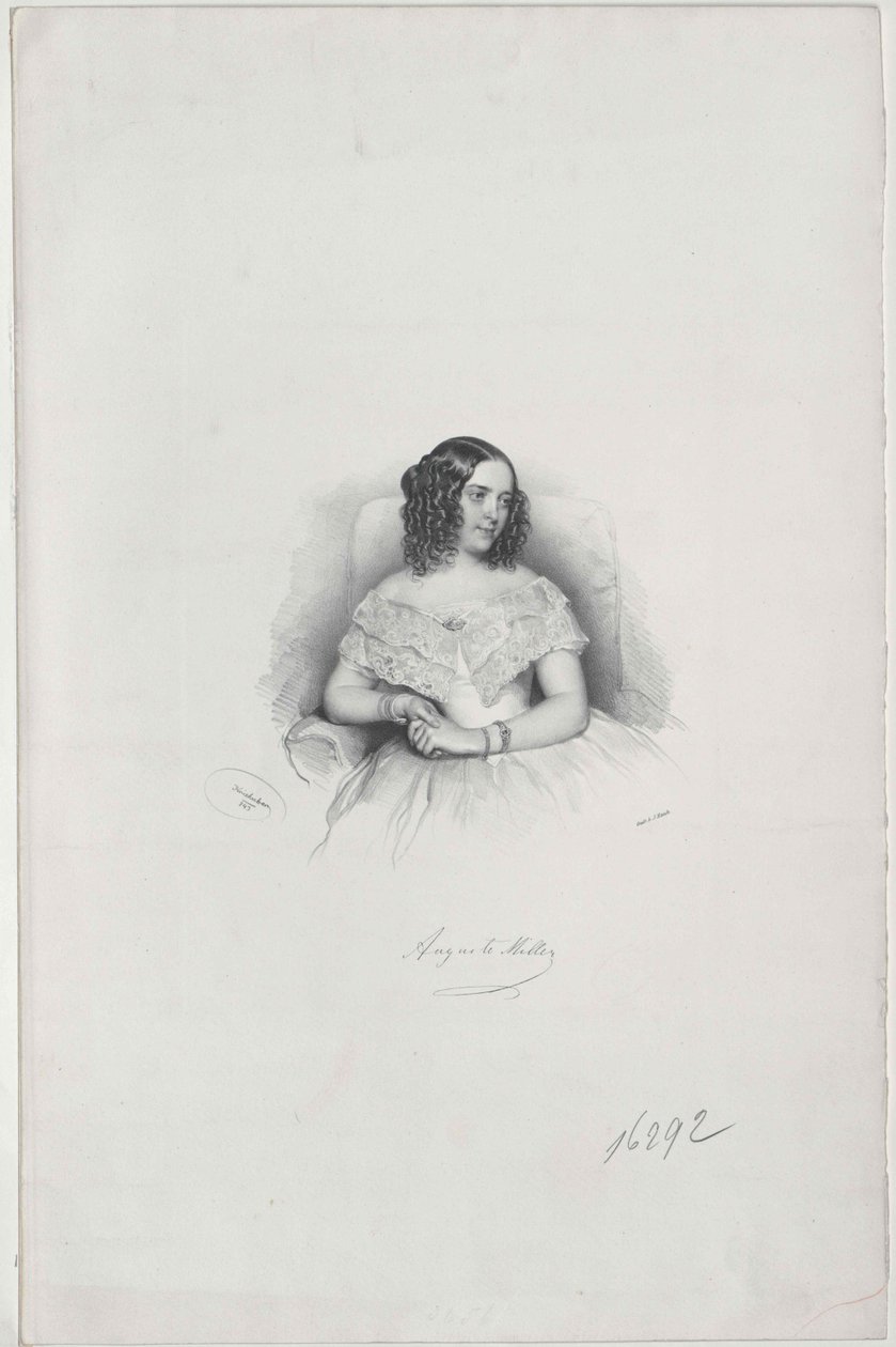 Auguste Mill alkotó: Artist Unknown