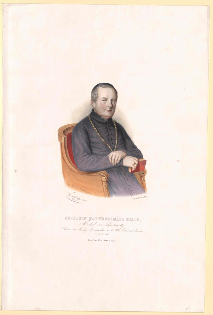 Augustin Bartholomew Hille alkotó: Artist Unknown