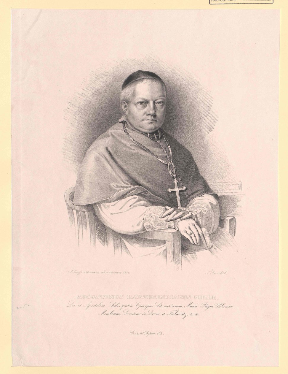 Augustin Bartholomew Hille alkotó: Artist Unknown