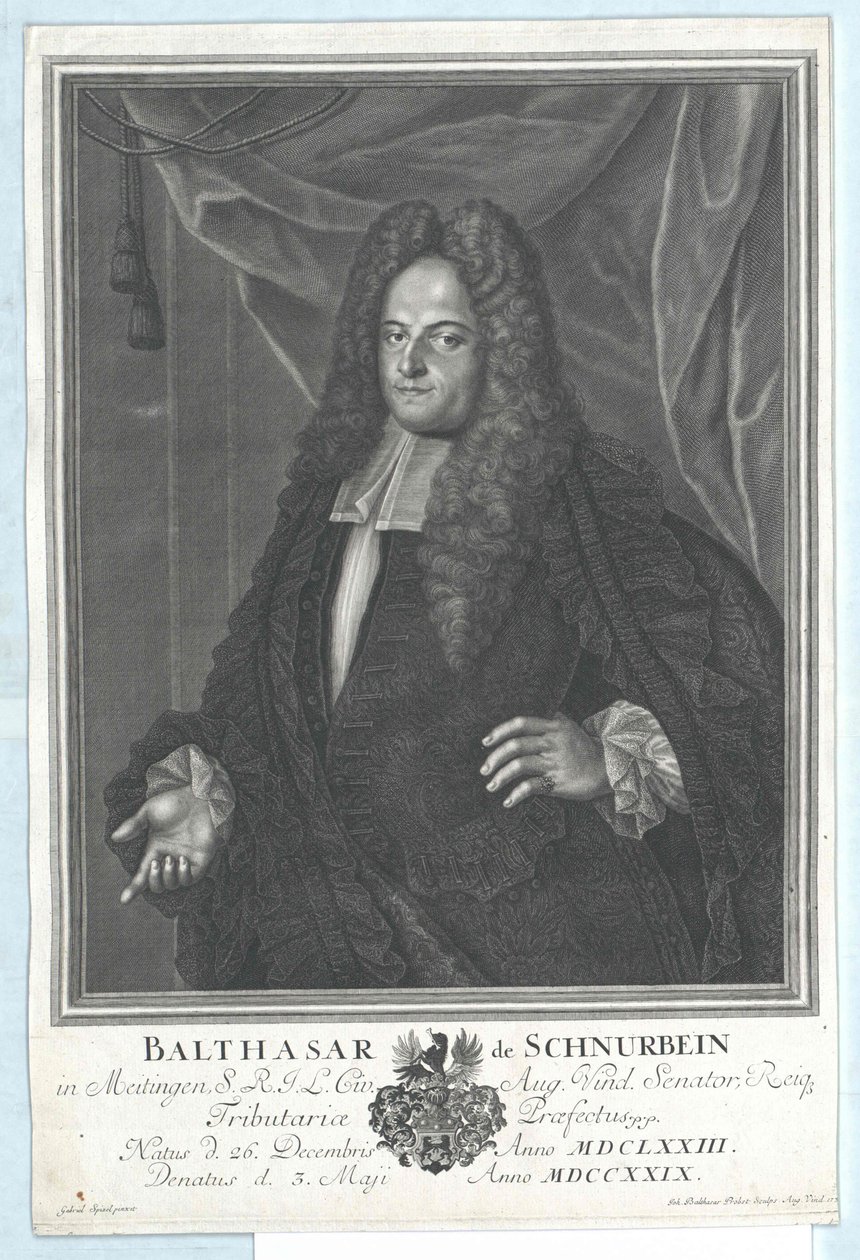 Balthazar Schnurbein von und zu Meitingen alkotó: Artist Unknown