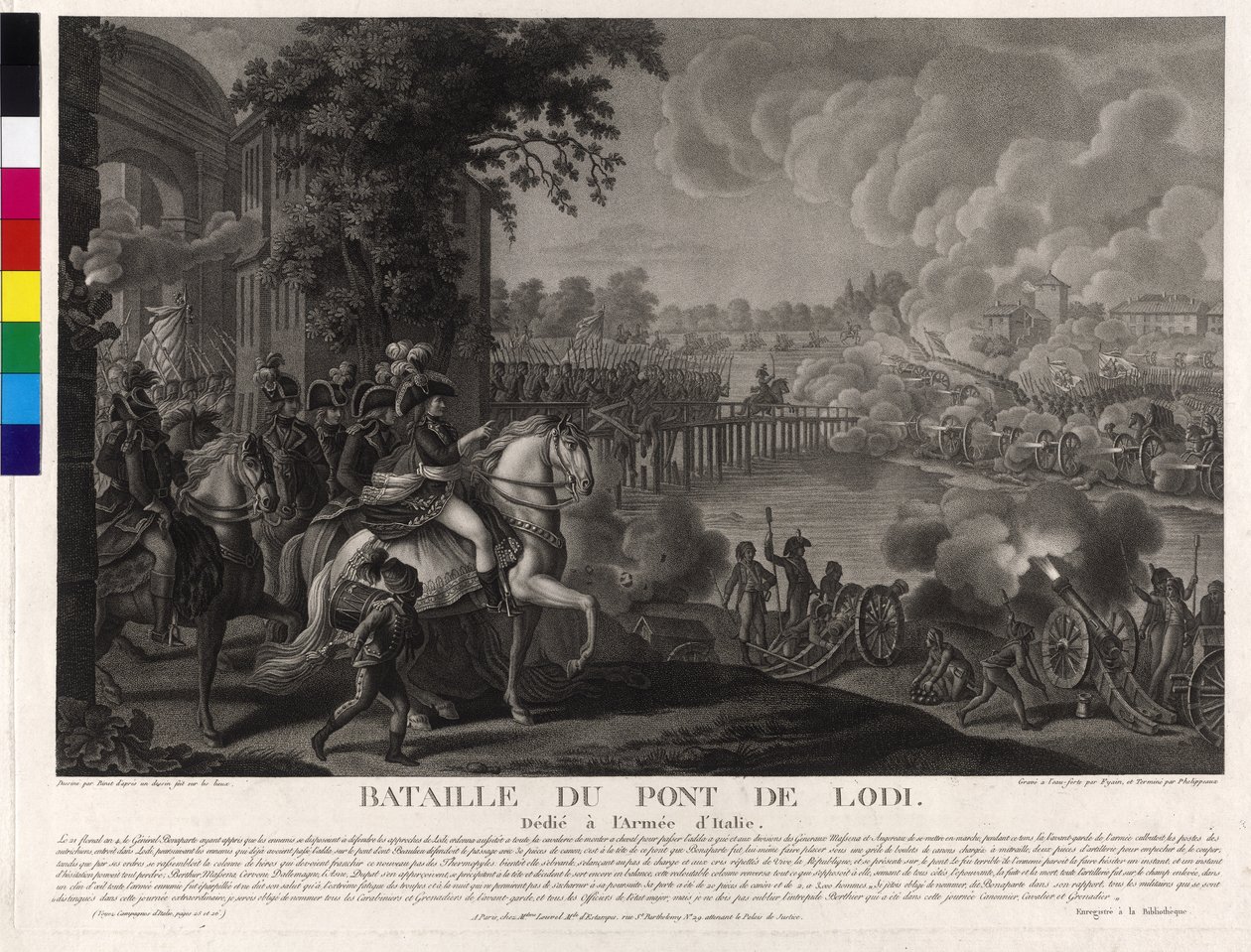 Lodi csata 1796. május 10-én alkotó: Artist Unknown