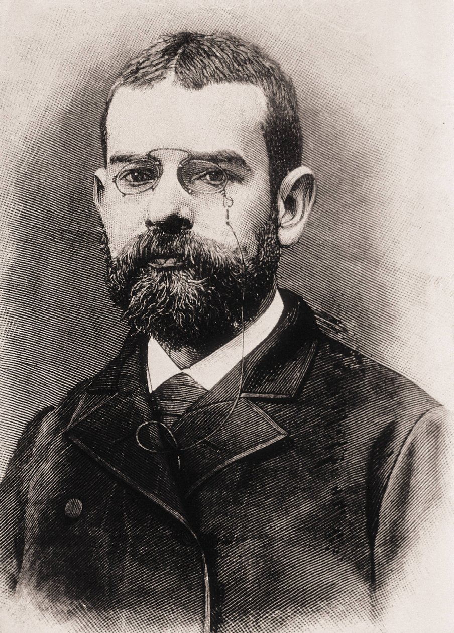 CLARIN, Leopoldo Alas y Urena, más néven (1852-1901). Spanyol író. Metszet alkotó: Artist Unknown