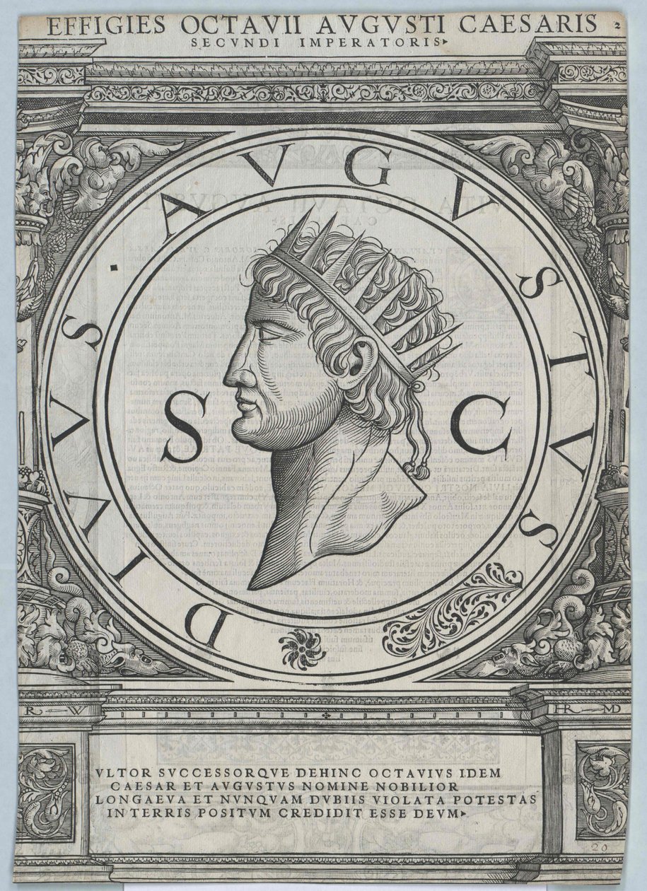 Caius Octavianus Augustus alkotó: Artist Unknown