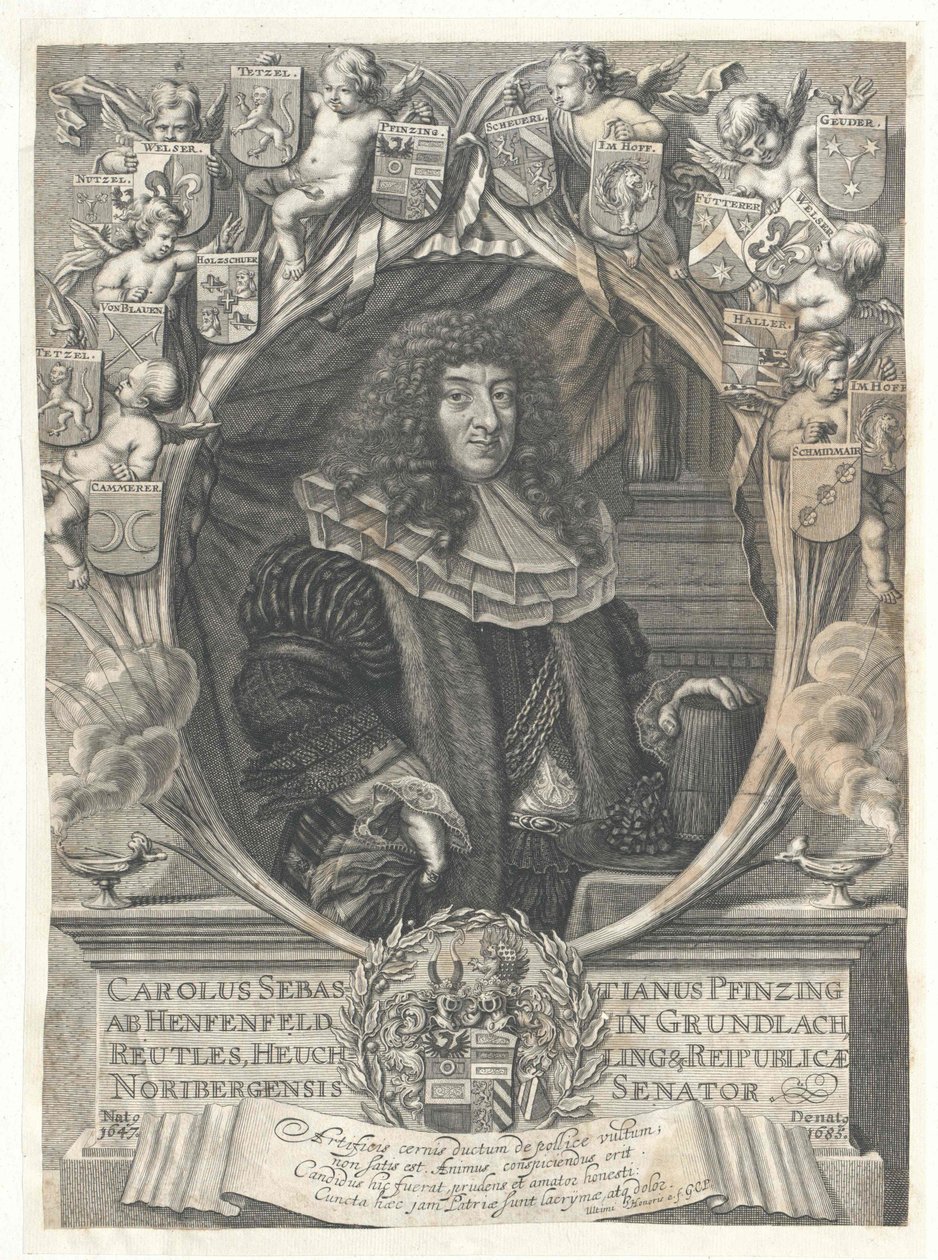Carl Sebastian Pfinzing Henfenfeldből alkotó: Artist Unknown