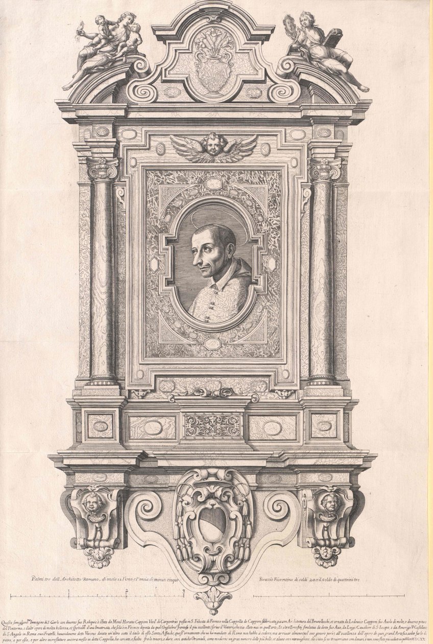 Carlo Borromeo (nyomtatás) alkotó: Artist Unknown