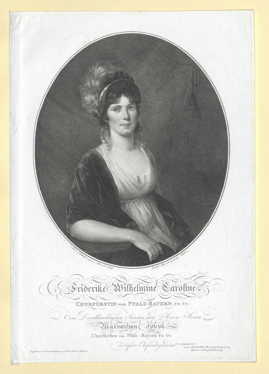 Caroline von Baden alkotó: Artist Unknown
