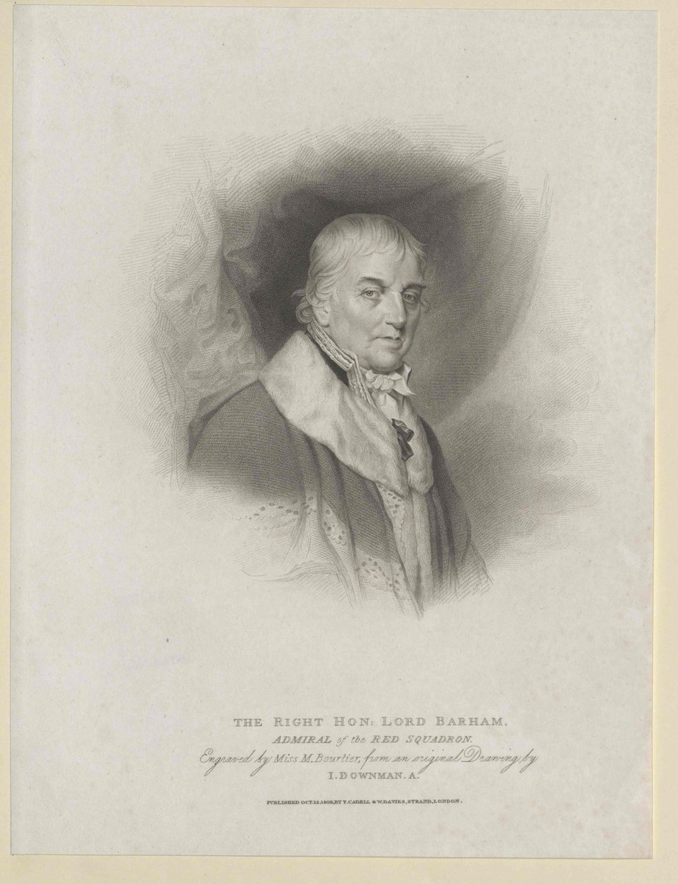 Charles Baron Barham Middleton (nyomtatás) alkotó: Artist Unknown