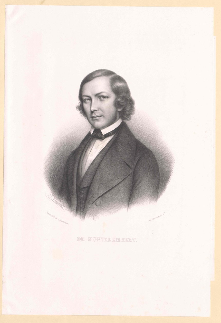 Charles Forbes Montalembert gróf alkotó: Artist Unknown