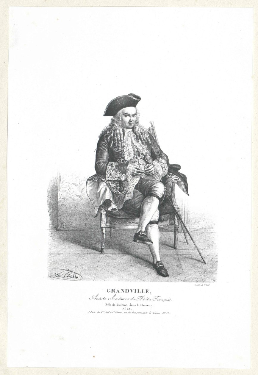 Charles Francois Grandin alkotó: Artist Unknown