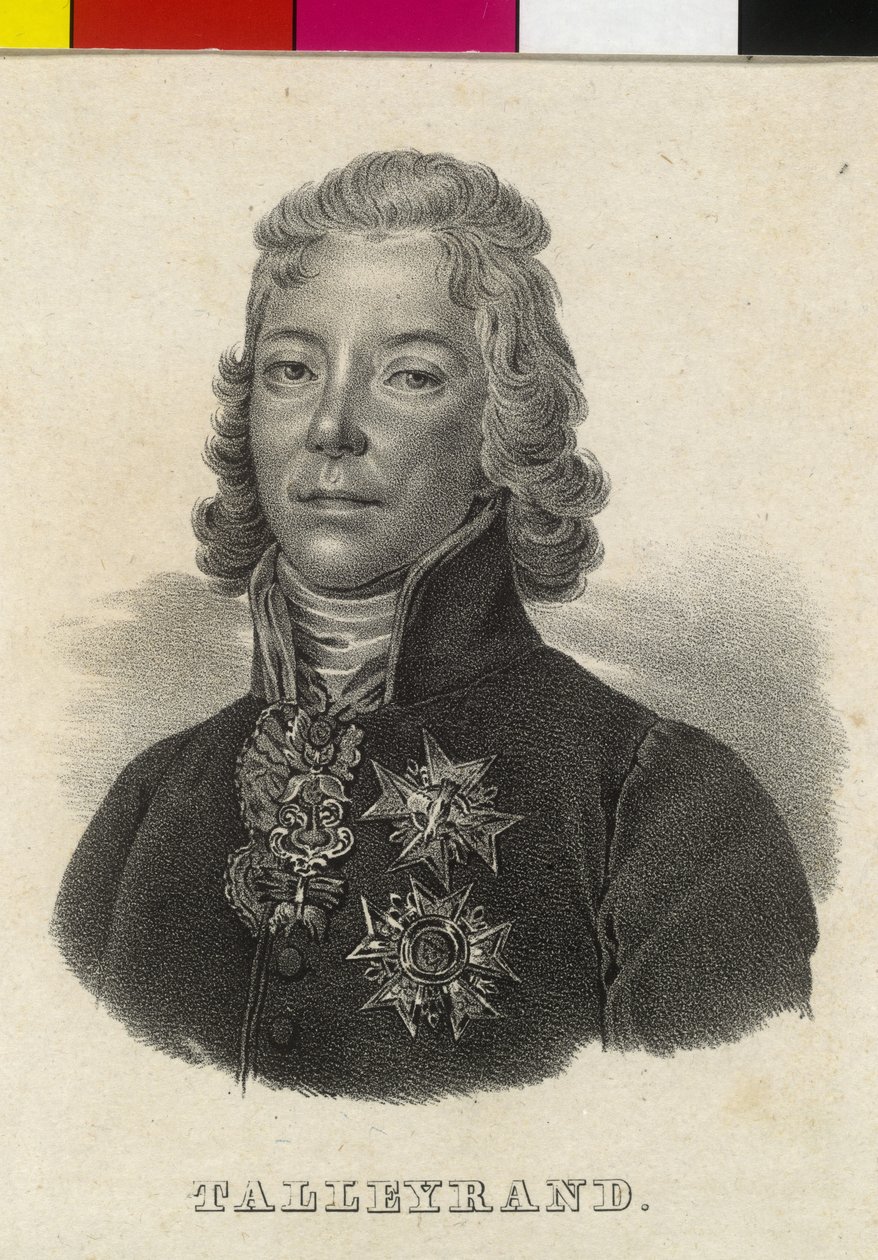 Charles Maurice Talleyrand-Perigord hercege alkotó: Artist Unknown