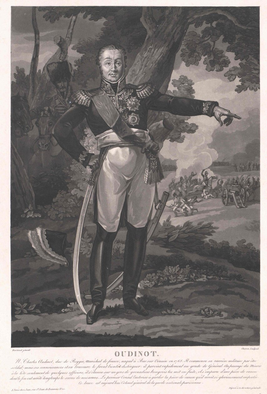 Charles Nicolas Duc de Reggio Oudinot Charles Nicolas Duc de Reggio Oudinot alkotó: Artist Unknown