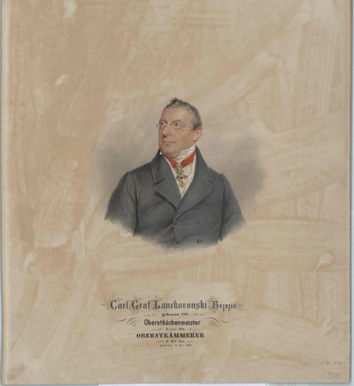 Charles gróf Lanckoronski-Brzezie alkotó: Artist Unknown