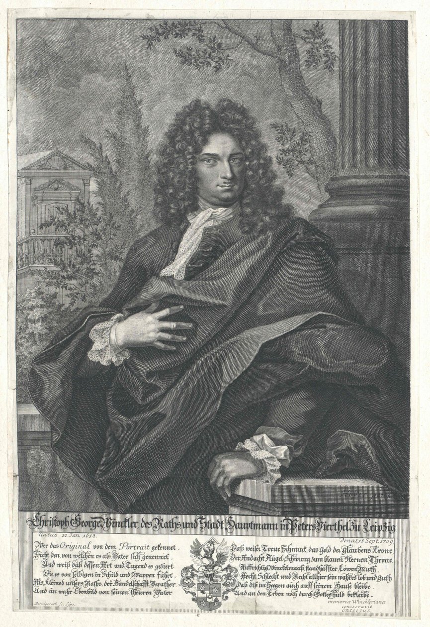 Christoph George Winckler alkotó: Artist Unknown