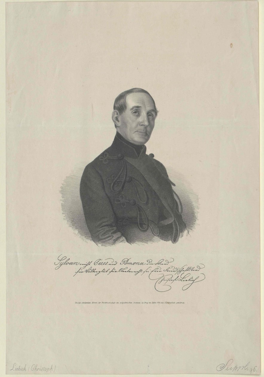 Christoph Liebich (nyomtatás) alkotó: Artist Unknown