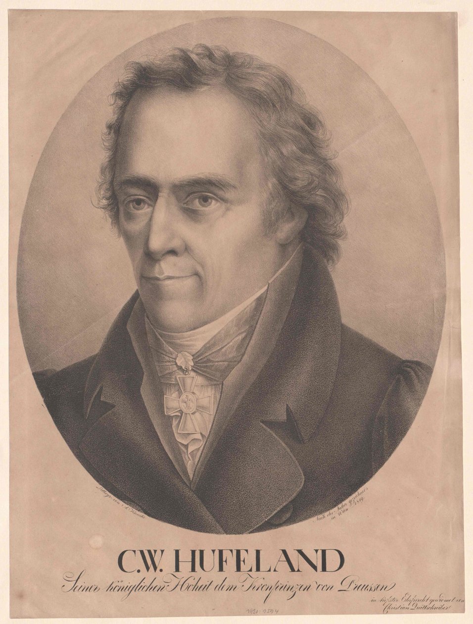 Christoph Wilhelm Hufeland alkotó: Artist Unknown