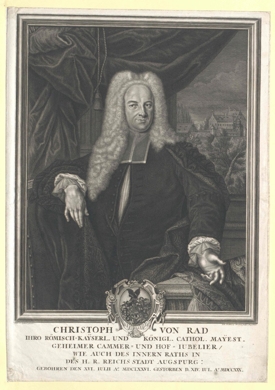 Christoph von Rad alkotó: Artist Unknown