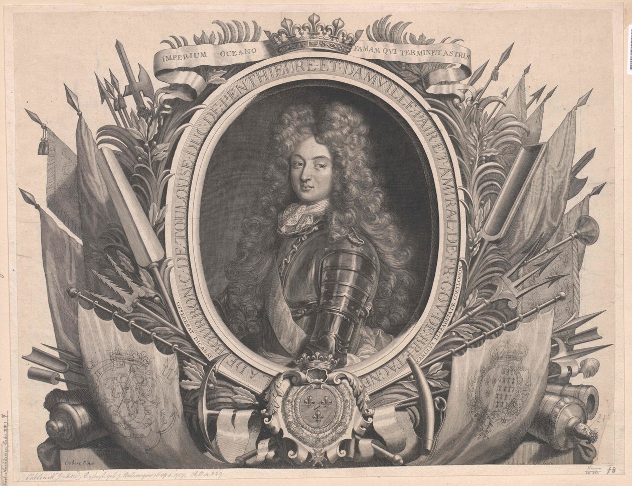 Bourbon Toulouse grófja (nyomtatás) alkotó: Artist Unknown
