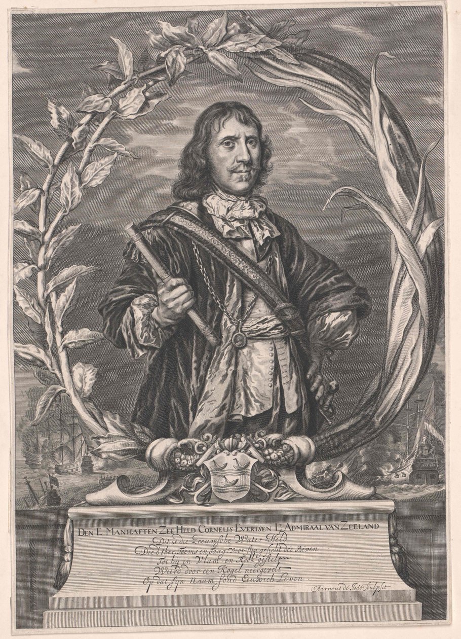 Cornelis d. Ae Evertsen alkotó: Artist Unknown