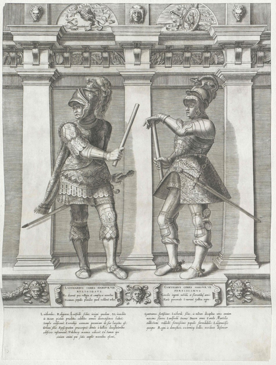 Habsburg gróf Habsburg Guntram az Erős alkotó: Artist Unknown