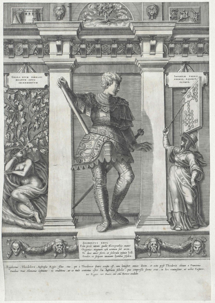 Habsburg Sigebert gróf alkotó: Artist Unknown