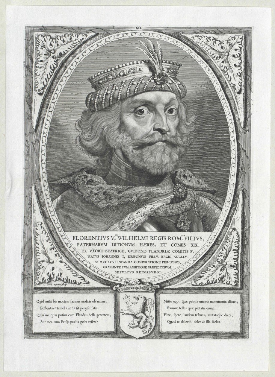 Holland grófja V. Firenze alkotó: Artist Unknown