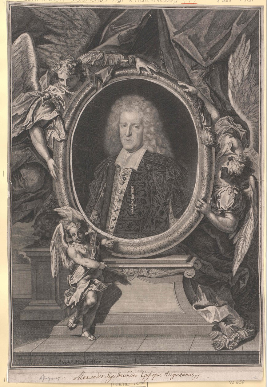Alexander Zsigmond pfalz-néuburgi palatinus grófja alkotó: Artist Unknown