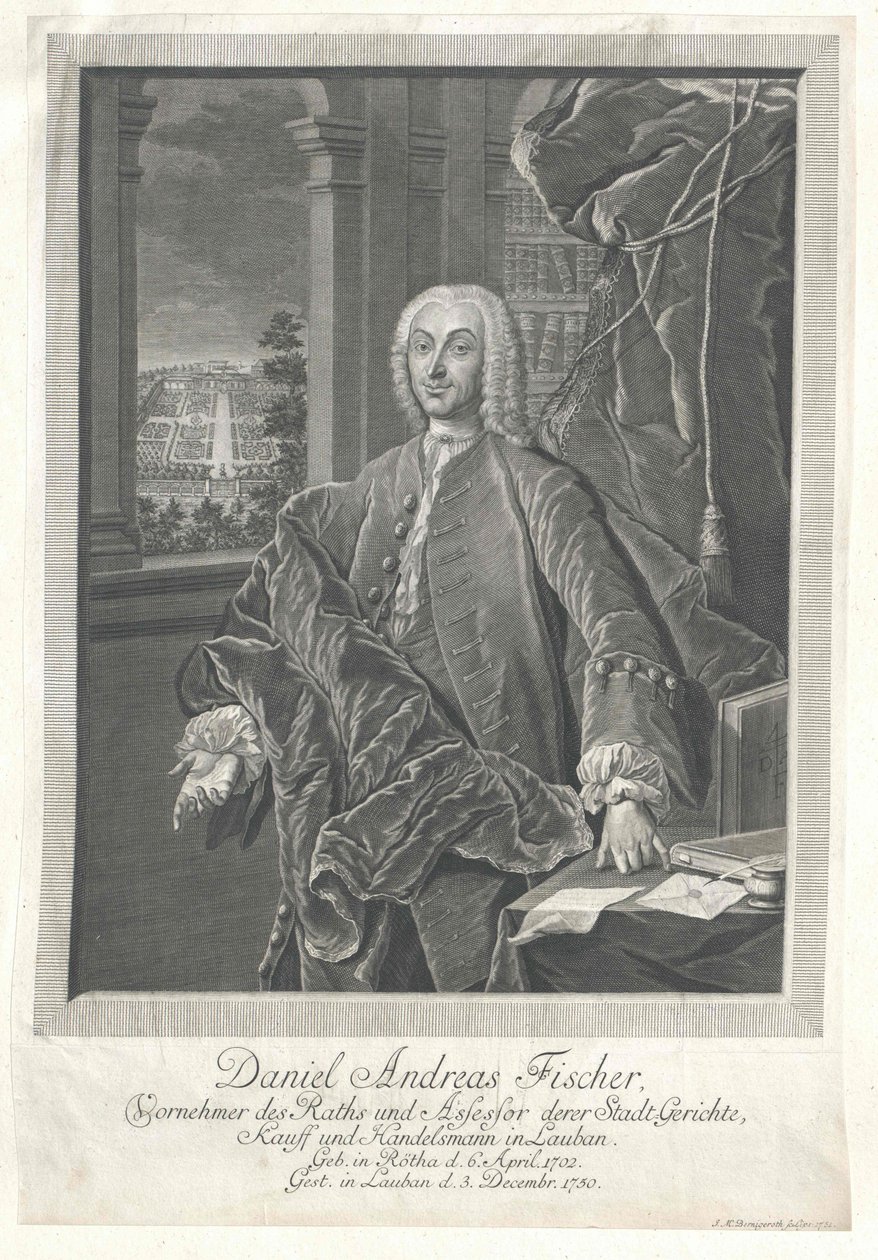 Daniel Andreas Fischer alkotó: Artist Unknown