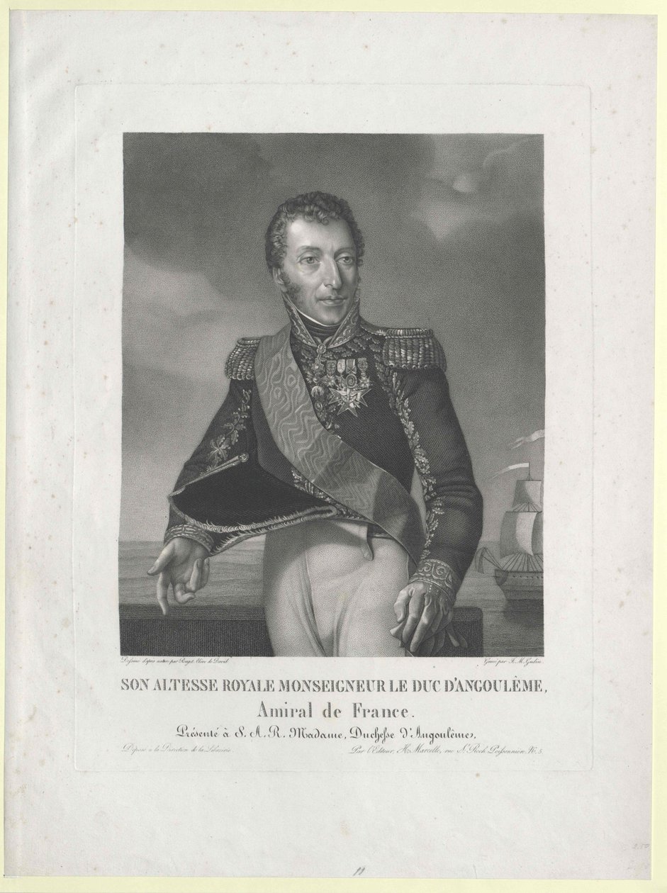 Louis Anton francia hercegprímás alkotó: Artist Unknown