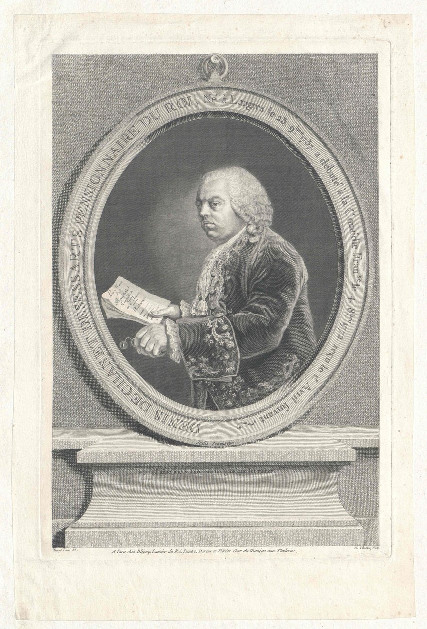 Denis Desessarts alkotó: Artist Unknown