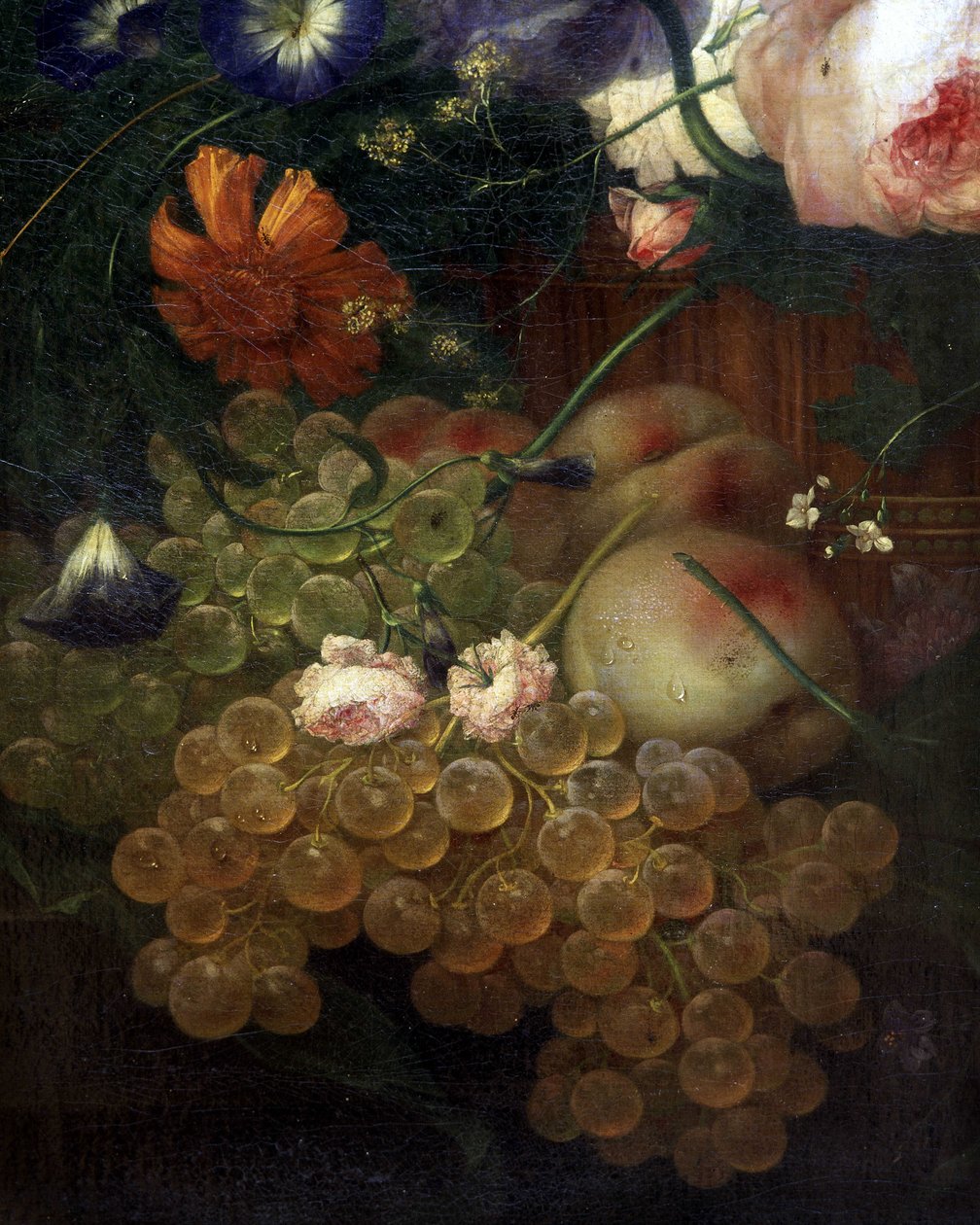 Részlet egy csendéletből (olaj, vászon) alkotó: Artist Unknown