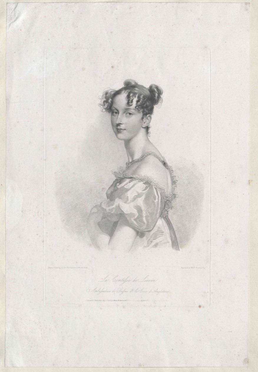 Dorothea von Benckendorff alkotó: Artist Unknown