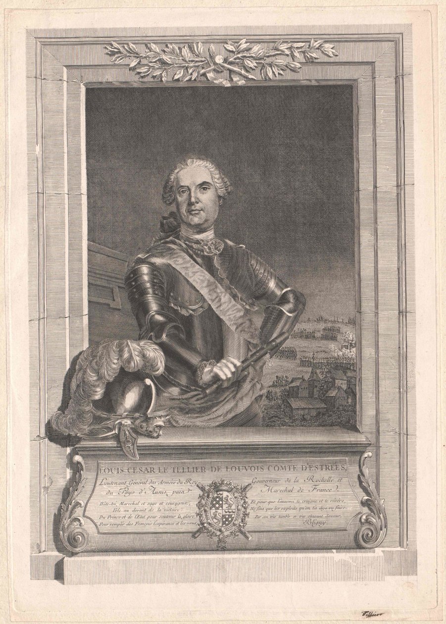Estrees Le Tellier hercege alkotó: Artist Unknown